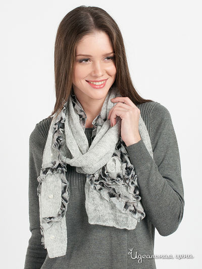 Шарф Star Rise, цвет цвет светло-серый