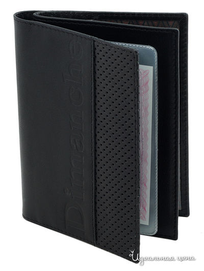 Бумажник Dimanche, цвет цвет черный