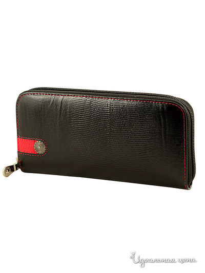 Портмоне Dimanche, цвет цвет черный / красный