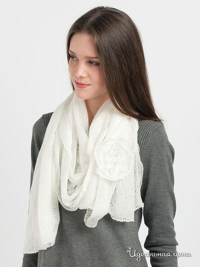 Шарф Star Rise, цвет цвет белый