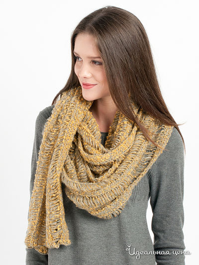Шарф Star Rise, цвет цвет горчичный / дымчатый