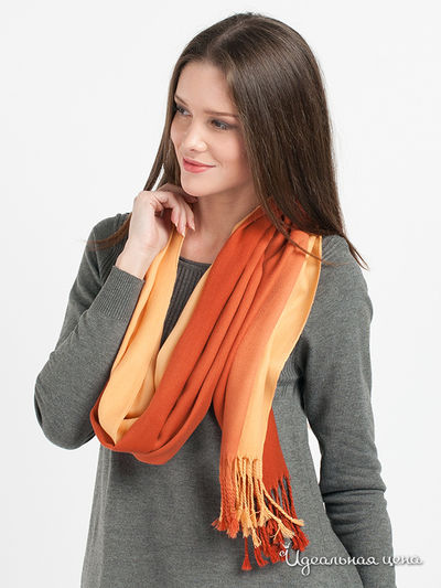 Палантин Star Rise, цвет цвет терракотовый / персиковый