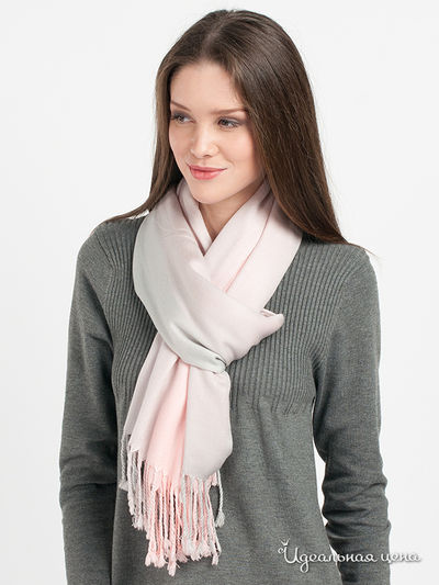 Палантин Star Rise, цвет цвет серый / розовый