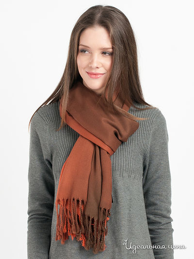 Палантин Star Rise, цвет цвет рыжий / шоколадный