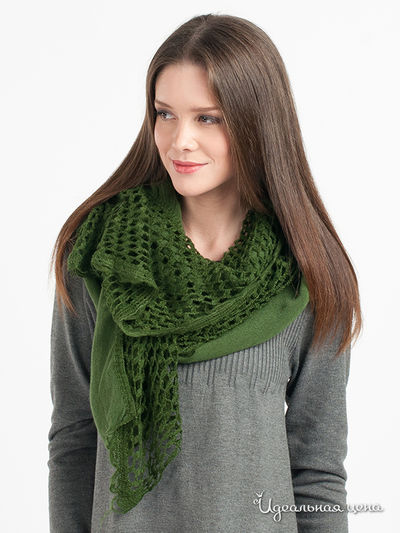 Шарф Star Rise, цвет цвет травяной