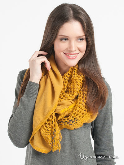 Шарф Star Rise, цвет цвет горчичный