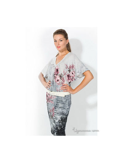 Платье Remix, цвет цвет серый