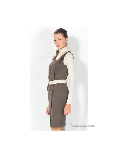 Платье Remix, цвет цвет кофе с молоком