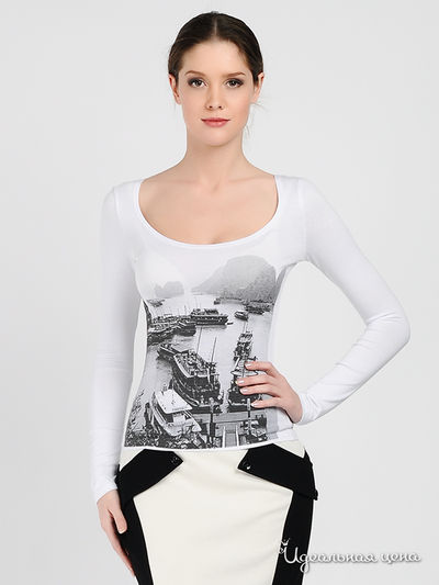 Лонгслив Adzhedo, цвет цвет белый