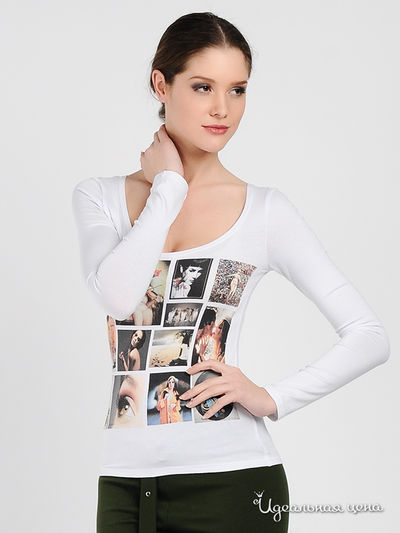 Лонгслив Adzhedo, цвет цвет белый