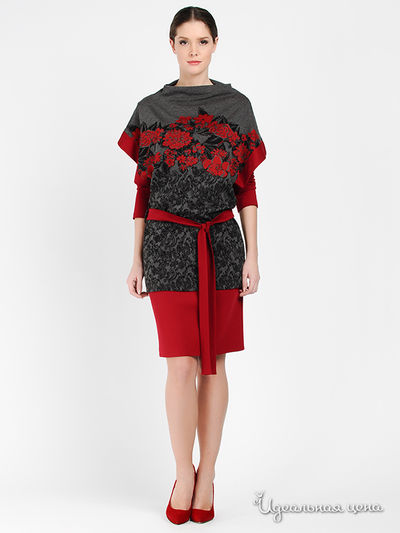 Костюм Adzhedo, цвет цвет серый / вишневый