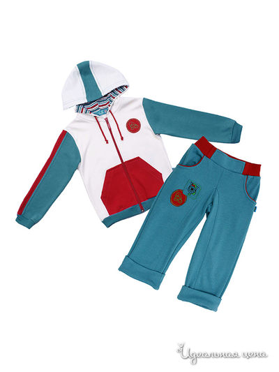 Комплект Апрель, цвет цвет молочный / синий