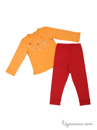Комплект Апрель, цвет цвет оранжевый / красный