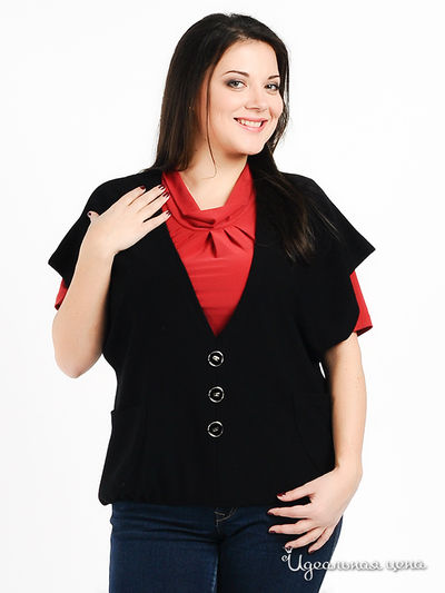 Жилет Пава, цвет цвет черный