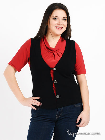 Жилет Пава, цвет цвет черный