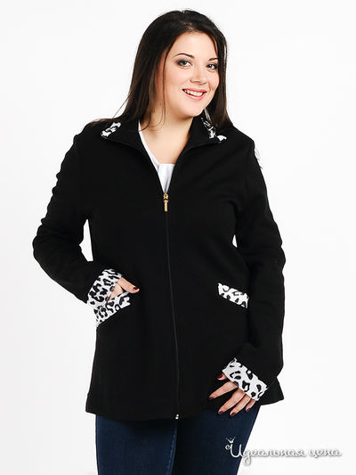 Блейзер Collection, цвет цвет черный / белый