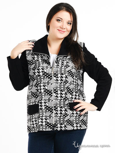 Блейзер Ronati, цвет цвет черный / белый