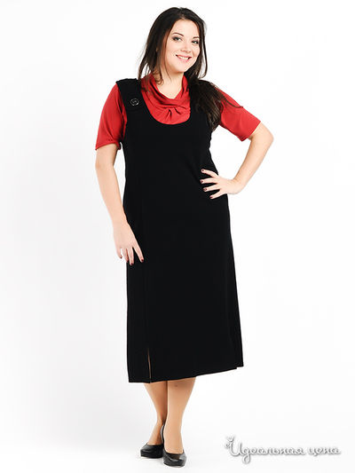 Сарафан Пава, цвет цвет черный