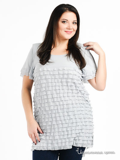 Туника Пава, цвет цвет серый
