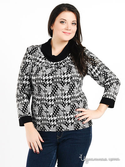 Джемпер Ronati, цвет цвет черный / белый