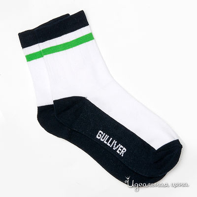 Носки Gulliver для ребенка, цвет черный / белый, размер 16-20