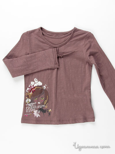 Футболка Deux par Deux, цвет цвет какао