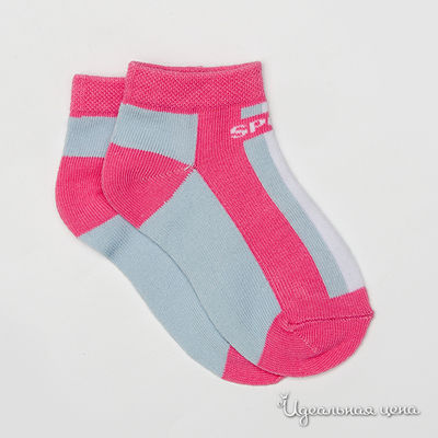 Носки Gulliver, цвет цвет голубой / розовый