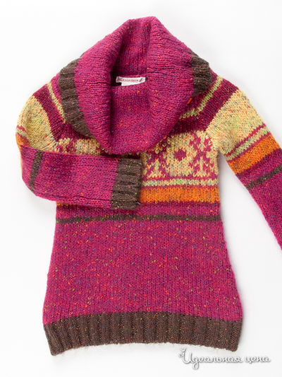 Свитер Deux par Deux, цвет цвет мультиколор