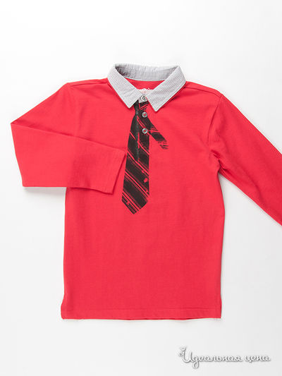 Поло Deux par Deux, цвет цвет красный