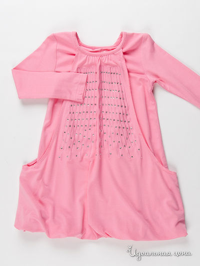 Платье Deux par Deux, цвет цвет розовый