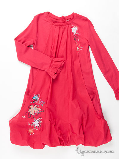 Платье Deux par Deux, цвет цвет красный