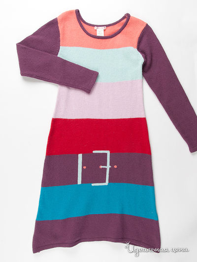 Платье Deux par Deux, цвет цвет мультиколор