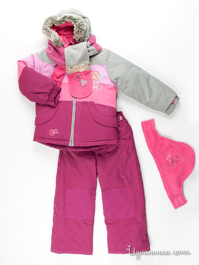 Костюм Deux par Deux, цвет цвет малиновый