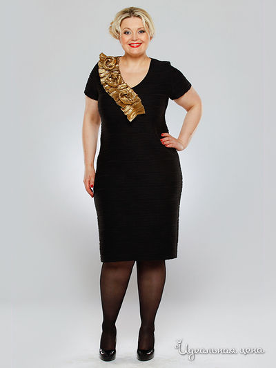 Платье Зар-Стиль, цвет цвет черный