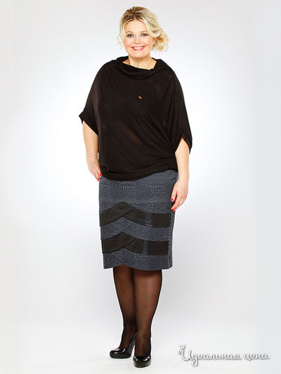 Юбка Зар-Стиль, цвет цвет синий