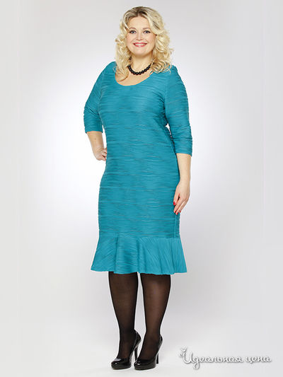 Платье Зар-Стиль, цвет цвет бирюзовый