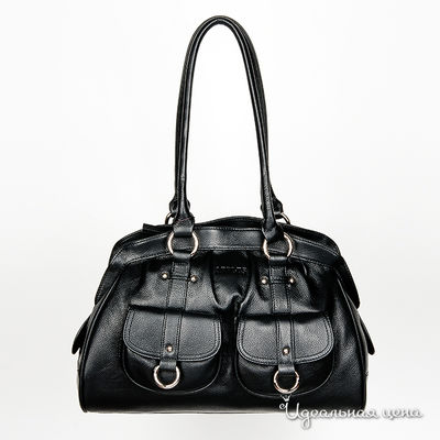 Сумка дамская Apples & El Credi, цвет цвет черный