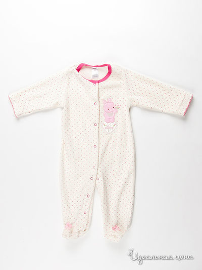 Комбинезон Carters, цвет цвет молочный / принт горох