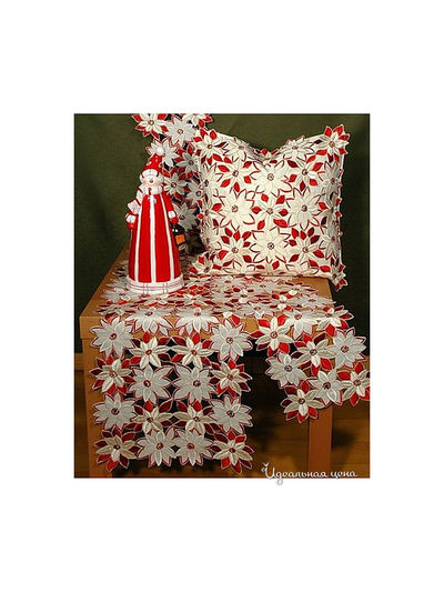 Наволочка Ernst Schafer GmbH & Co., цвет цвет белый