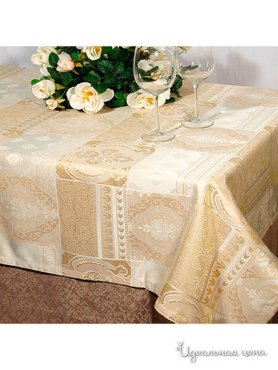 Скатерть Ernst Schafer GmbH & Co., цвет цвет молочный