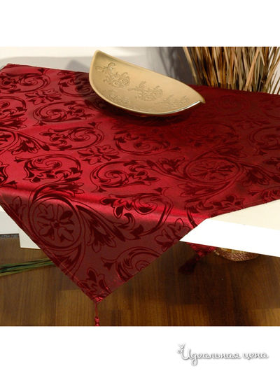Скатерть Ernst Schafer GmbH & Co., цвет цвет бордовый
