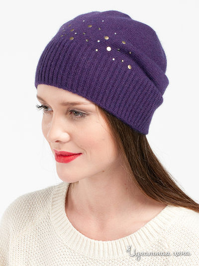 Шапка Maxval, цвет цвет фиолетовый
