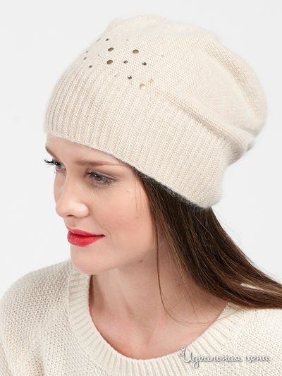 Шапка Maxval, цвет цвет светло-бежевый