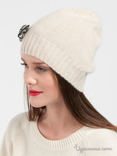 Шапка Maxval, цвет цвет бежевый