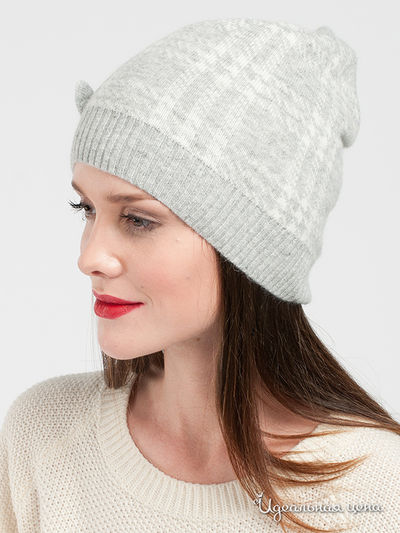 Шапка Maxval, цвет цвет светло-серый