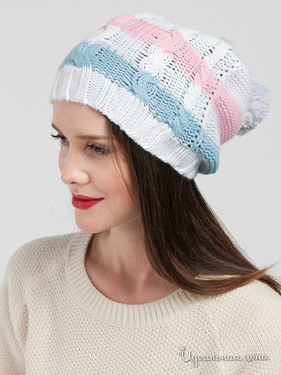 Шапка Maxval, цвет цвет белый