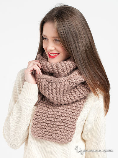 Шарф Maxval, цвет цвет темно-бежевый