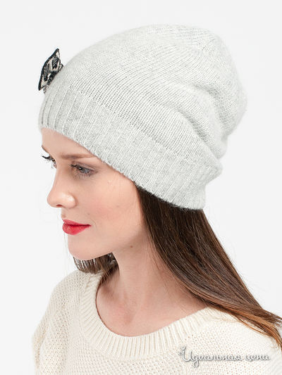 Шапка Maxval, цвет цвет светло-серый