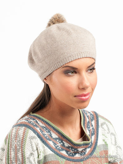 Берет Roeckl, цвет цвет бежевый