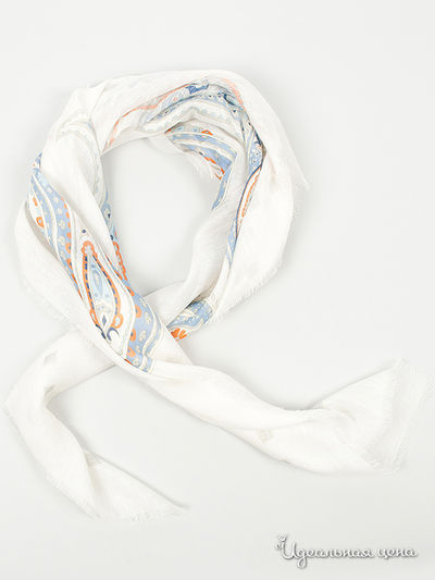 Платок Pollini, цвет цвет белый / мультиколор